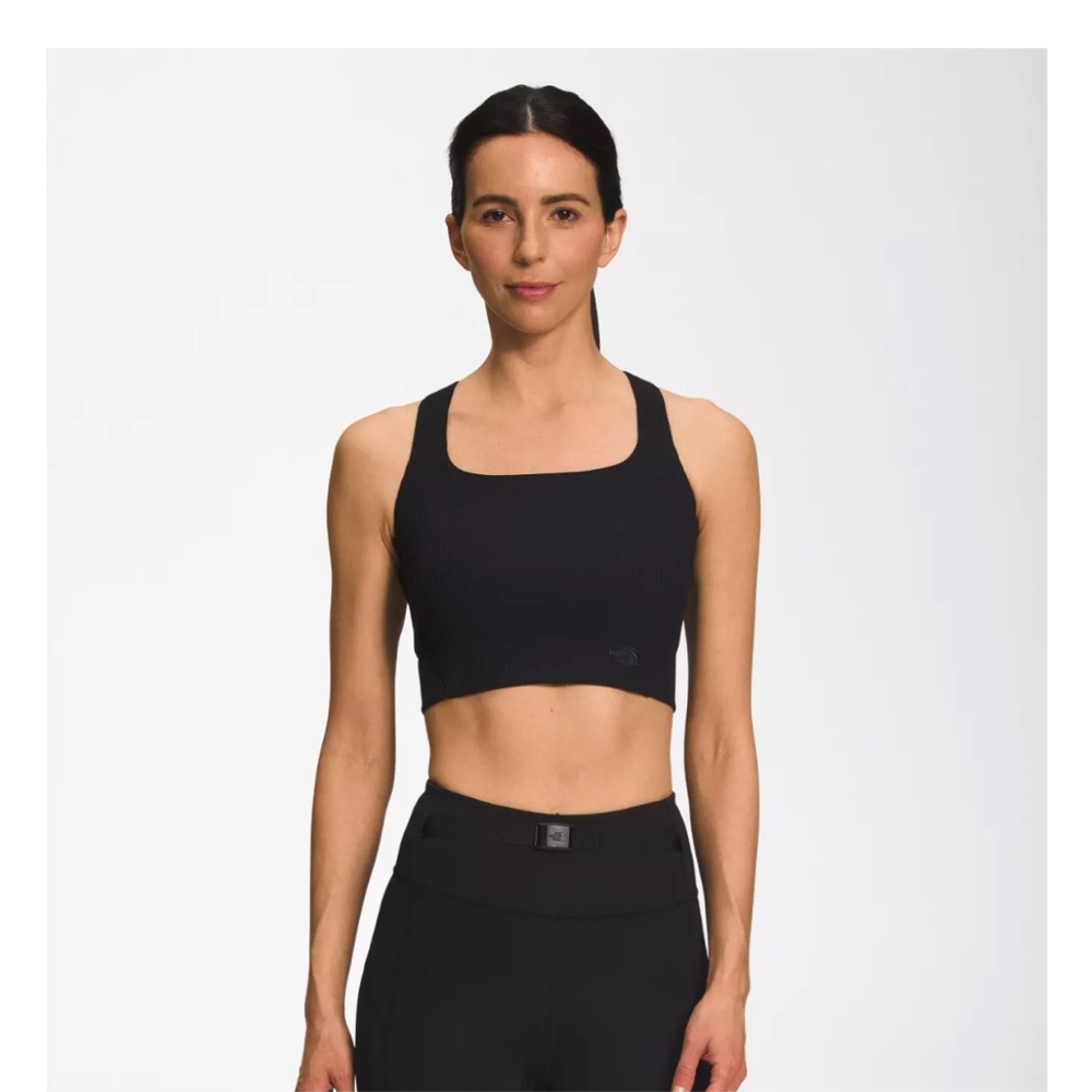 The North Face Women's Ruby Hill Rib-Knit Tank in black I L